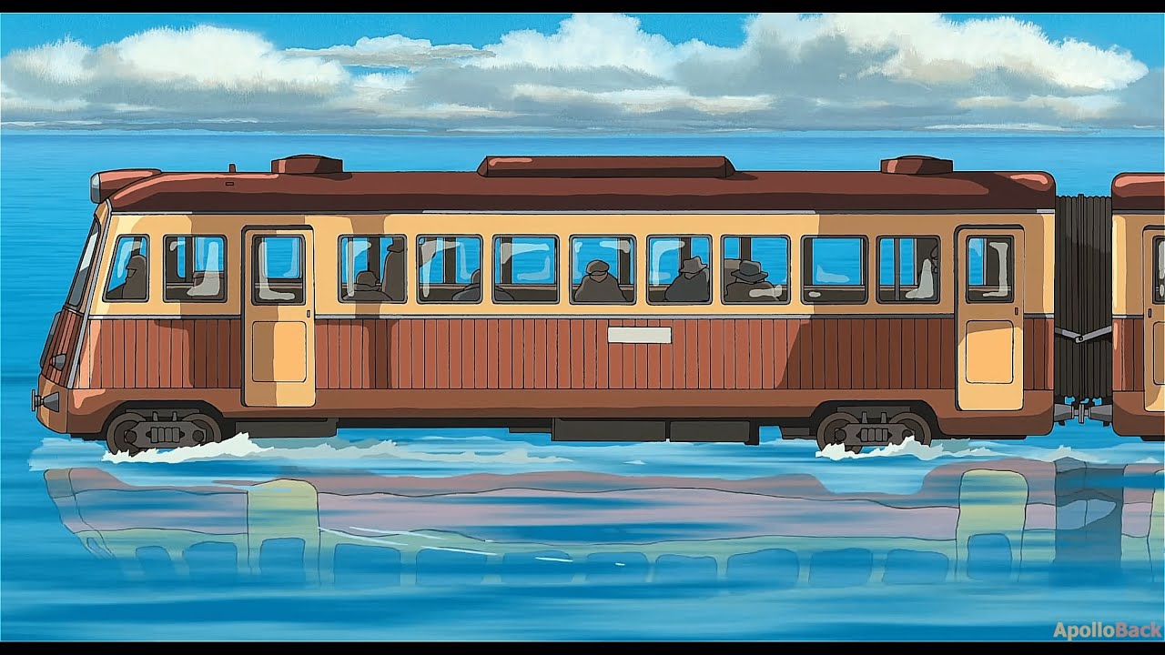 Spirited Away Relaxing (Train ASMR) / 10 MİNUTES /