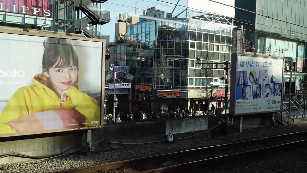 2024 新宿駅-代々木駅-原宿駅 山手線 240208