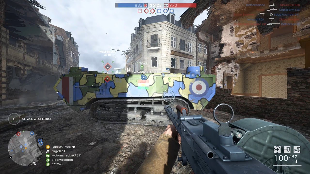 Battlefield 1: Conquest gameplay (No Commentary)
