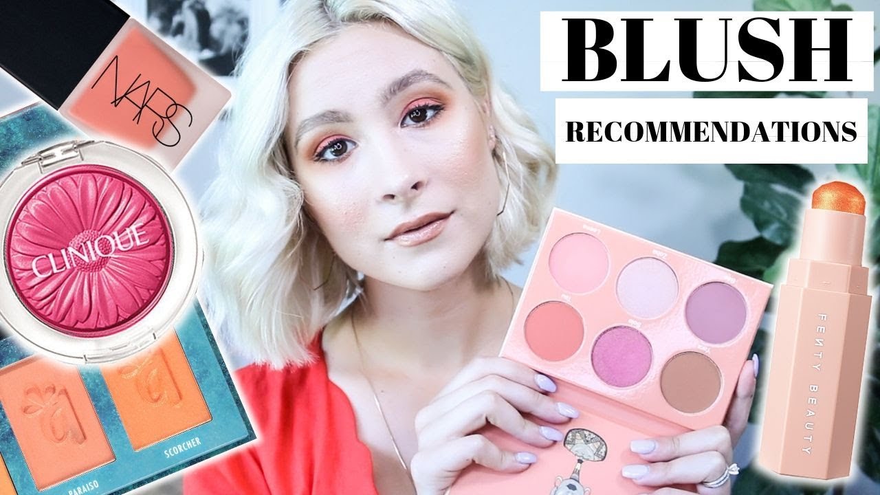 BEST BLUSH & BLUSH PALETTES  | TOP AFFORDABLE + HIGH END BLUSHES | BLUSH RECOMMENDATIONS 2019