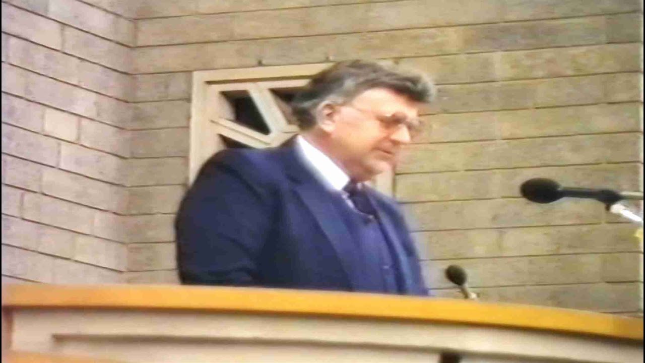 Watchman, what of the night? Dr Myron Guiler At The Martyrs Memorial Free Presbyterian Church 1989