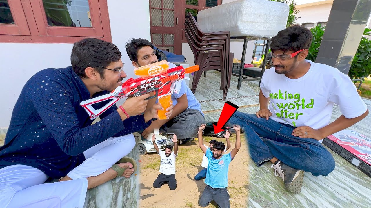 Amit shook the entire team &ndash; everyone ran away.