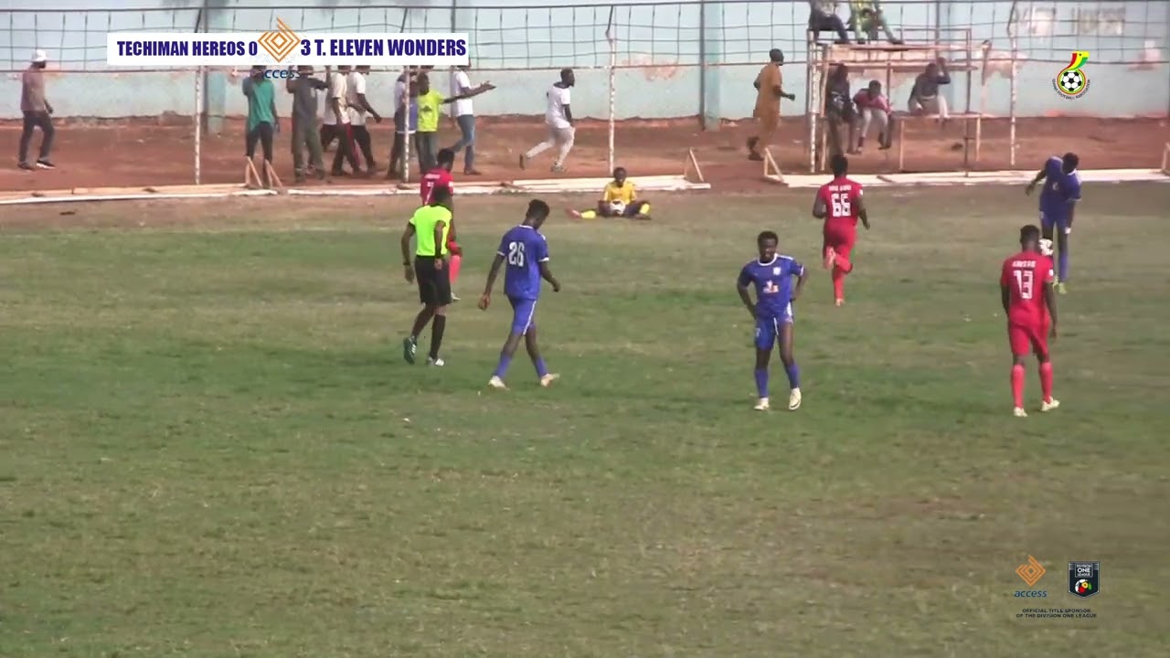 TECHIMAN HEREOS 0 : 3 TECHIMAN  ELEVEN WONDERS - 2024/25 ACCESS BANK DIVISION ONE LEAGUE
