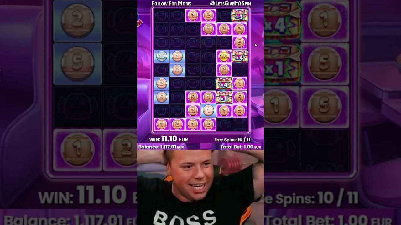 BIG WIN on New Slot: Retro Sweets 🍭