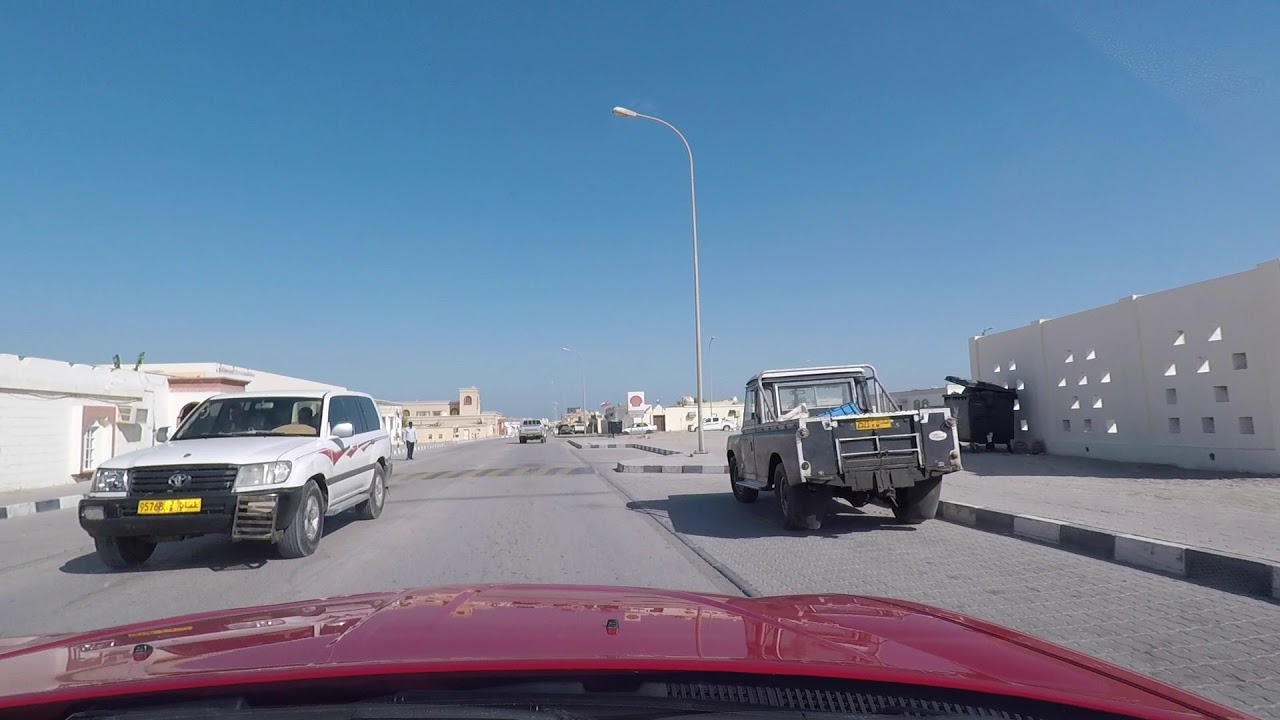 Masirah down town Sultanate of Oman جزيرة مصيرة سلطنة عمان مع المهندس سالم البرواني