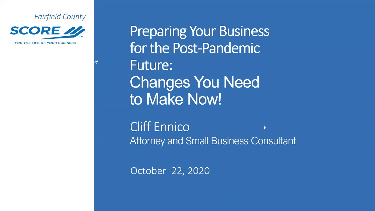 Preparing for the 'New Normal': 5 Things Your Small Business Needs to Do Now to Survive the Pandemic