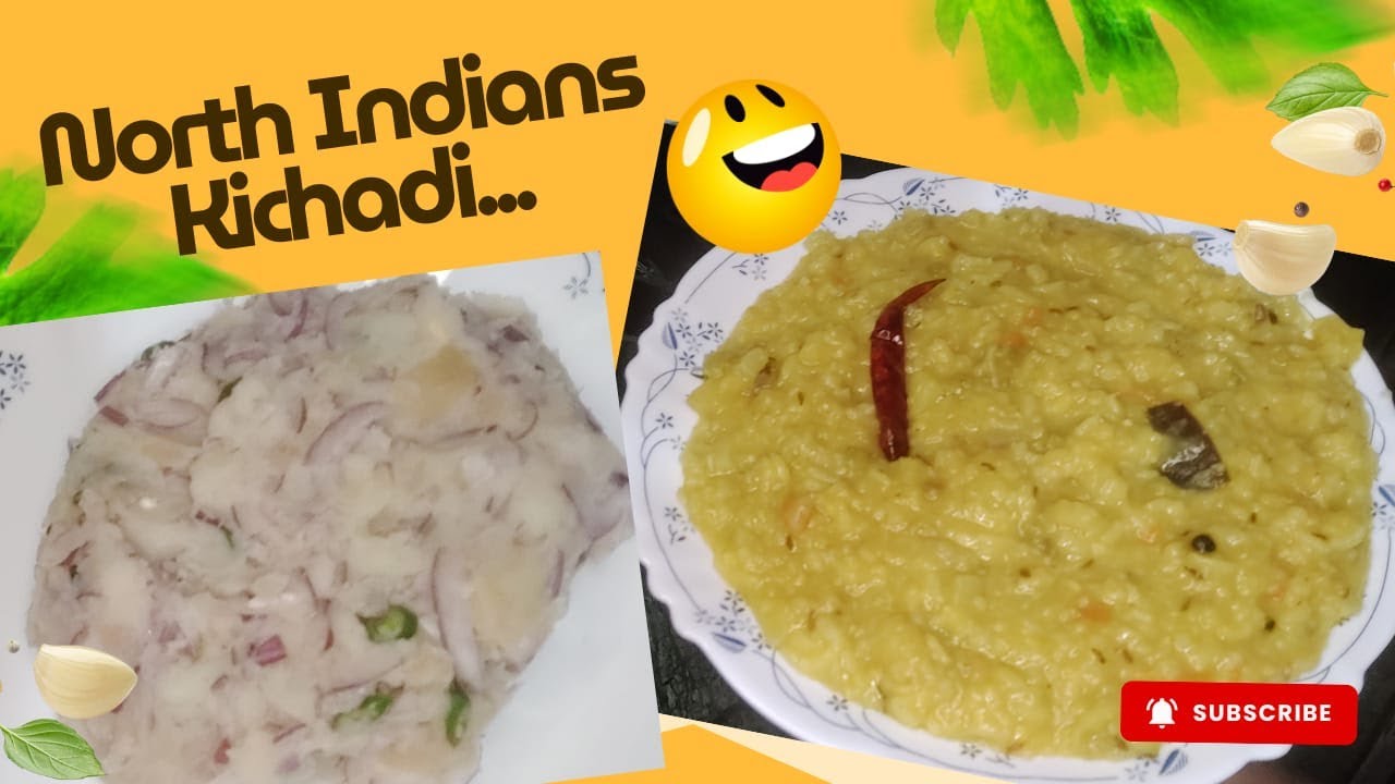 North Indian-style Khichdi, It's wholesome, easy to digest, and can be a one-pot meal. #food #viral