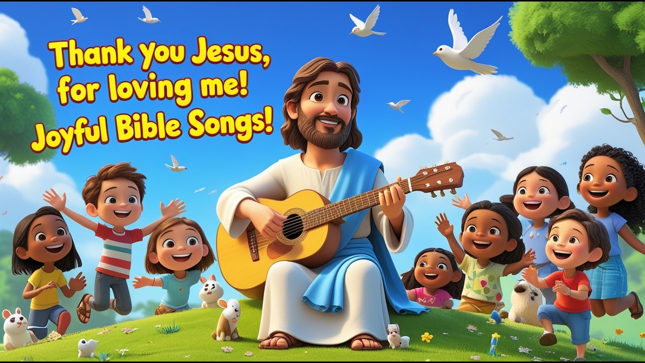 Kids Joyful Sing Along Songs | Thank You Jesus For Loving Me | Praise the Lord (Ages 3–8)