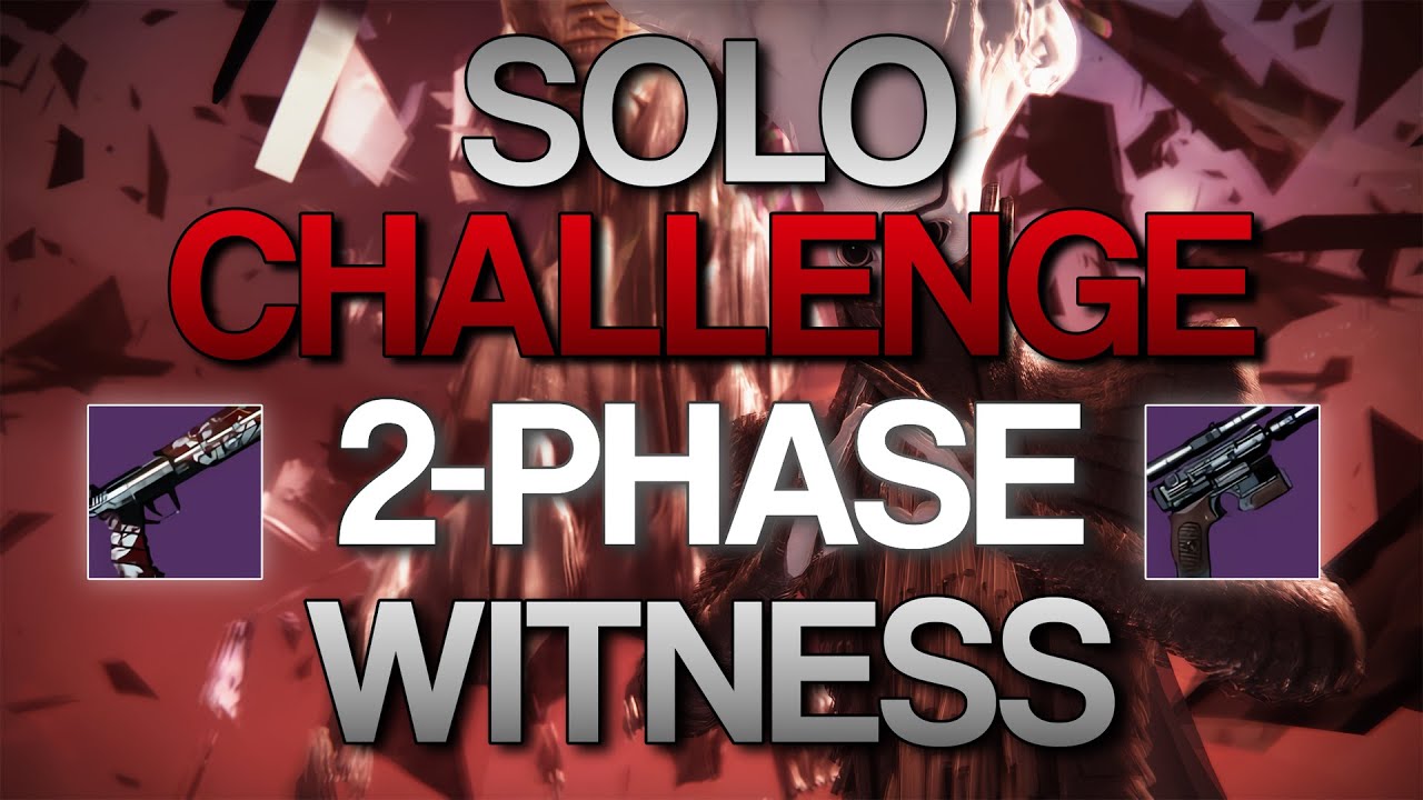 SOLO CHALLENGE 2 PHASE WITNESS | Renegades (Hunter)