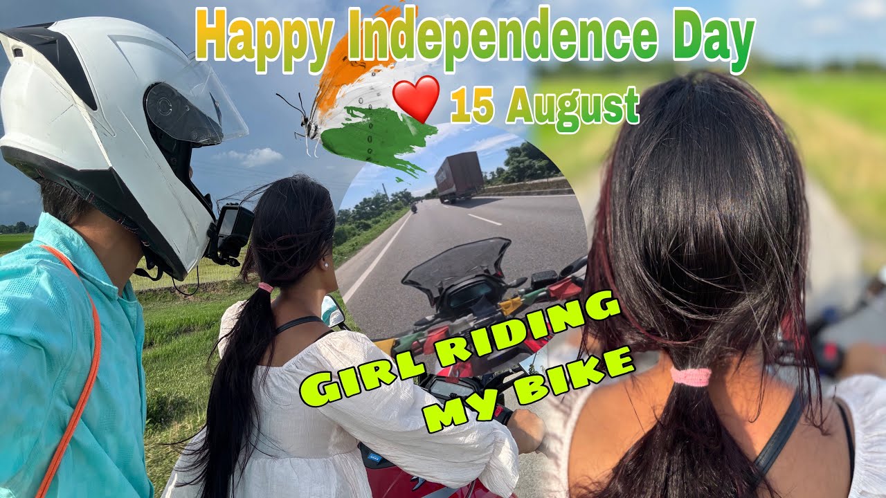 Independence Day Special ❤️‍🔥 ! Girl Riding My Bike 😲!