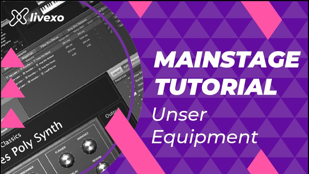 Unser Equipment für MAINSTAGE