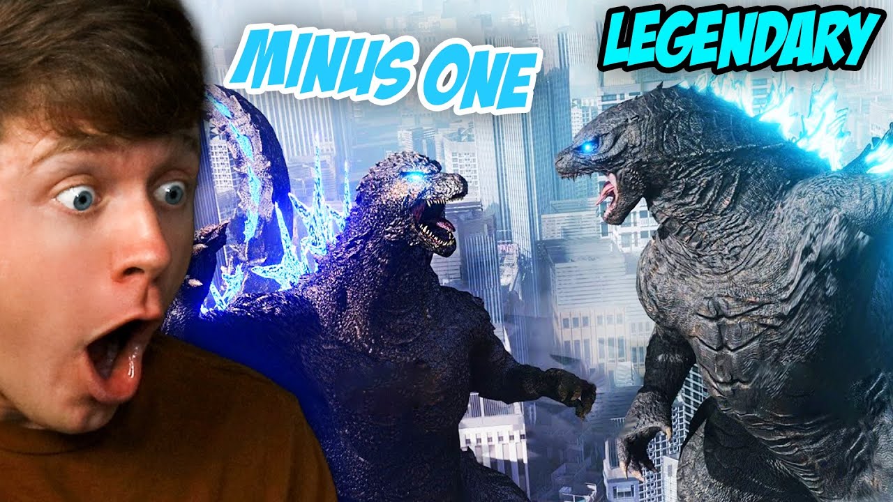 GODZILLA MINUS ONE vs LEGENDARY GODZILLA! (Reaction)