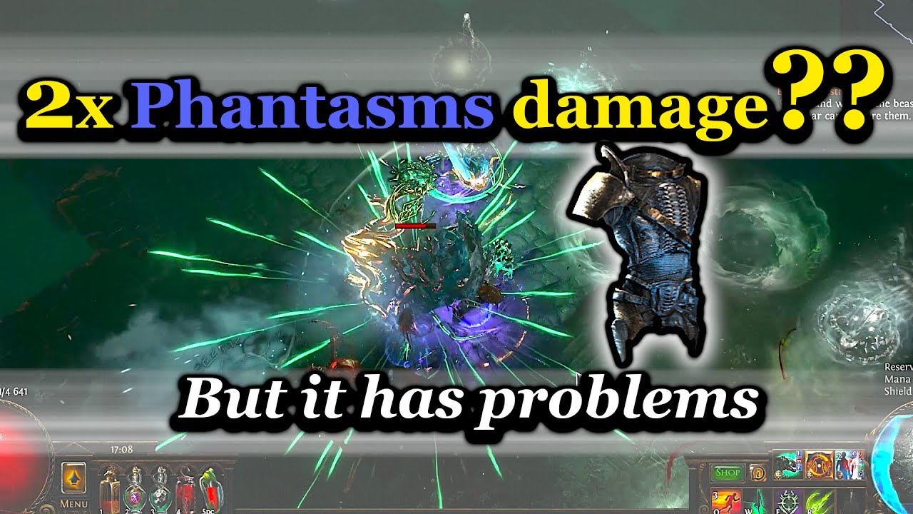 [wrong] Summon Phantasms from Mirror Arrow has weird scaling - Path of Exile (3.19 Kalandra)