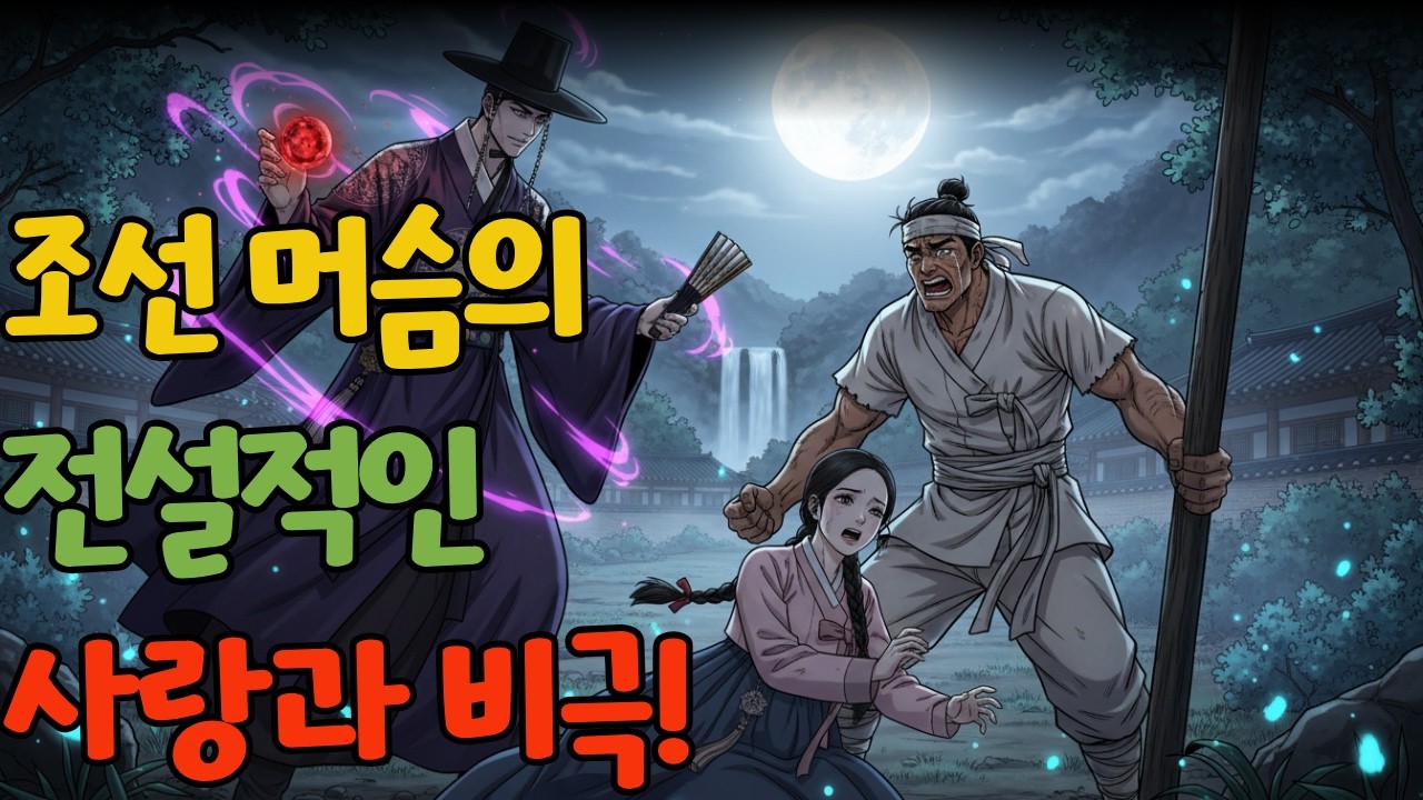 조선 머슴의 전설적인 사랑과 비극 야담 민담 전설 설화 오디오북