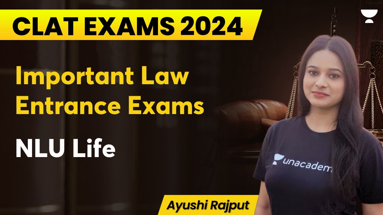 Important Law Entrance Exams | NLU Life | Aayushi Rajput | CLAT 2024