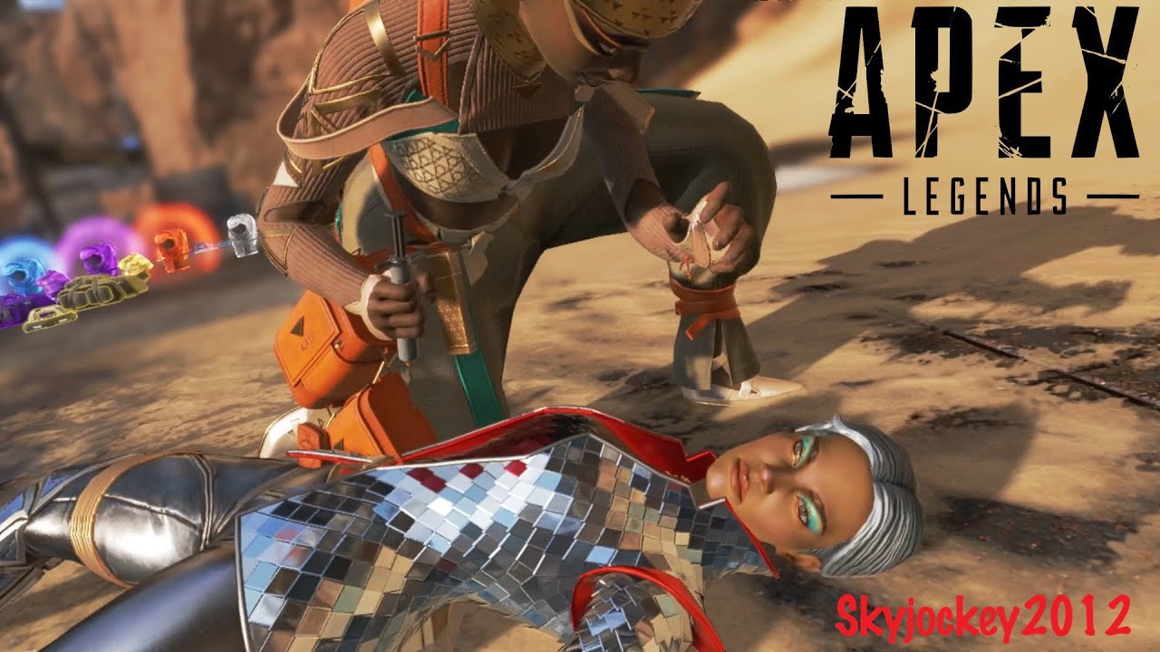 Apex legends all finishers on Loba (Self Reflection) (request)