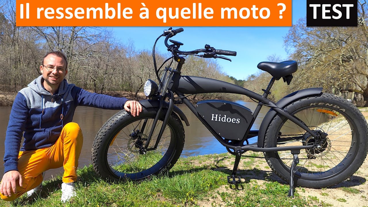Hidoes B3 - Plus proche de la moto que du vélo électrique ?