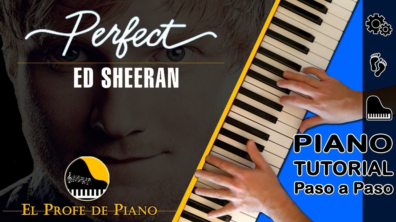 Учебник для фортепиано PERFECT ED SHEERAN