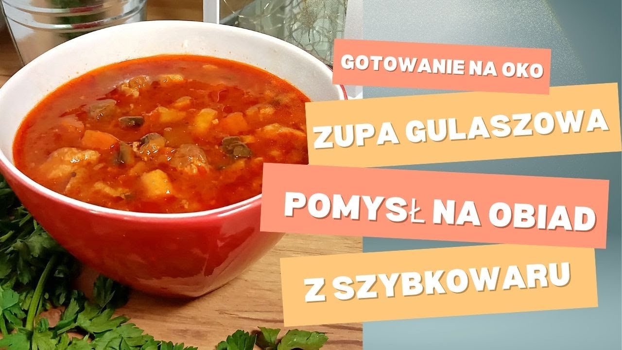 Zupa Gulaszowa z Szybkowaru Gerlach - szybki i prosty przepis!