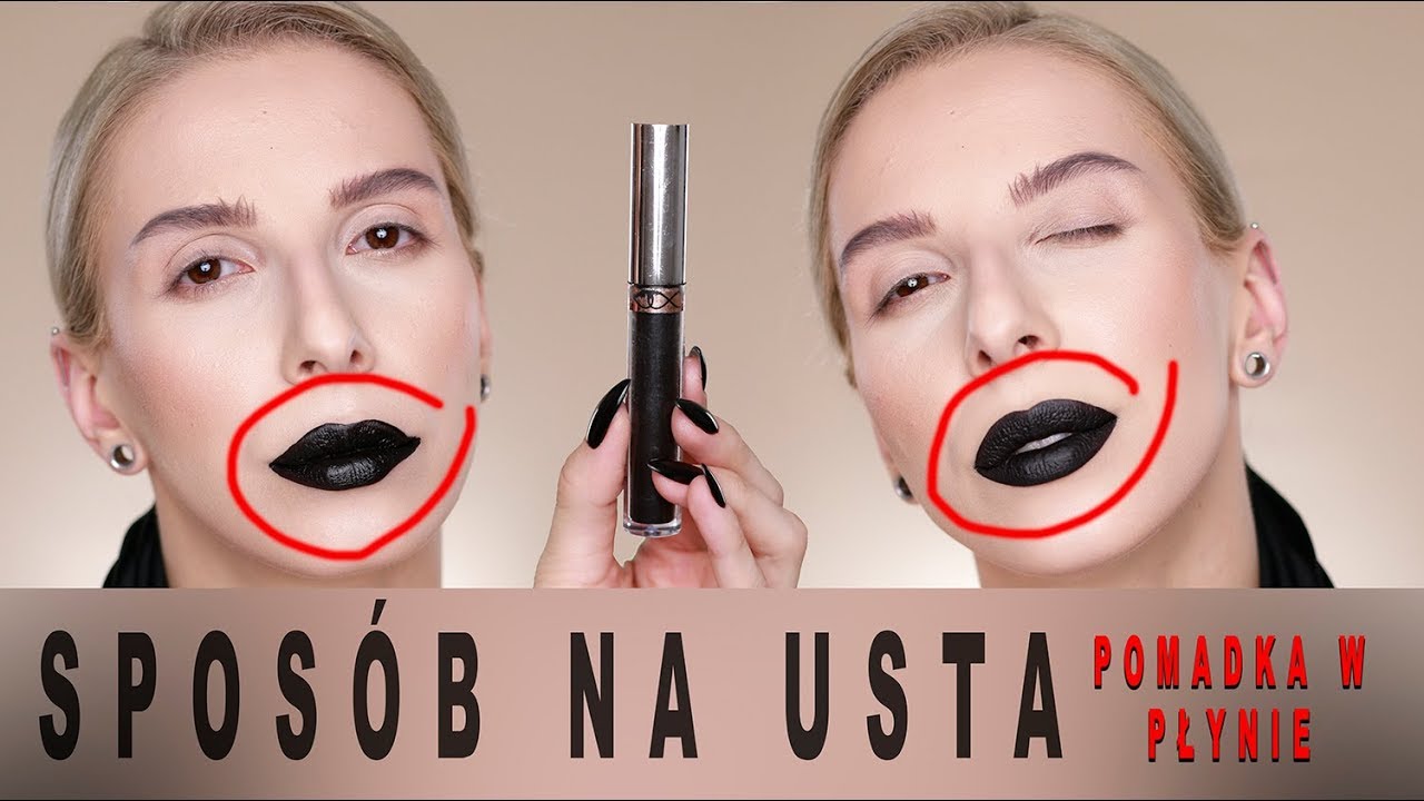 JAK MALUJĘ USTA POMADKĄ W PŁYNIE??? | The Glam Devil