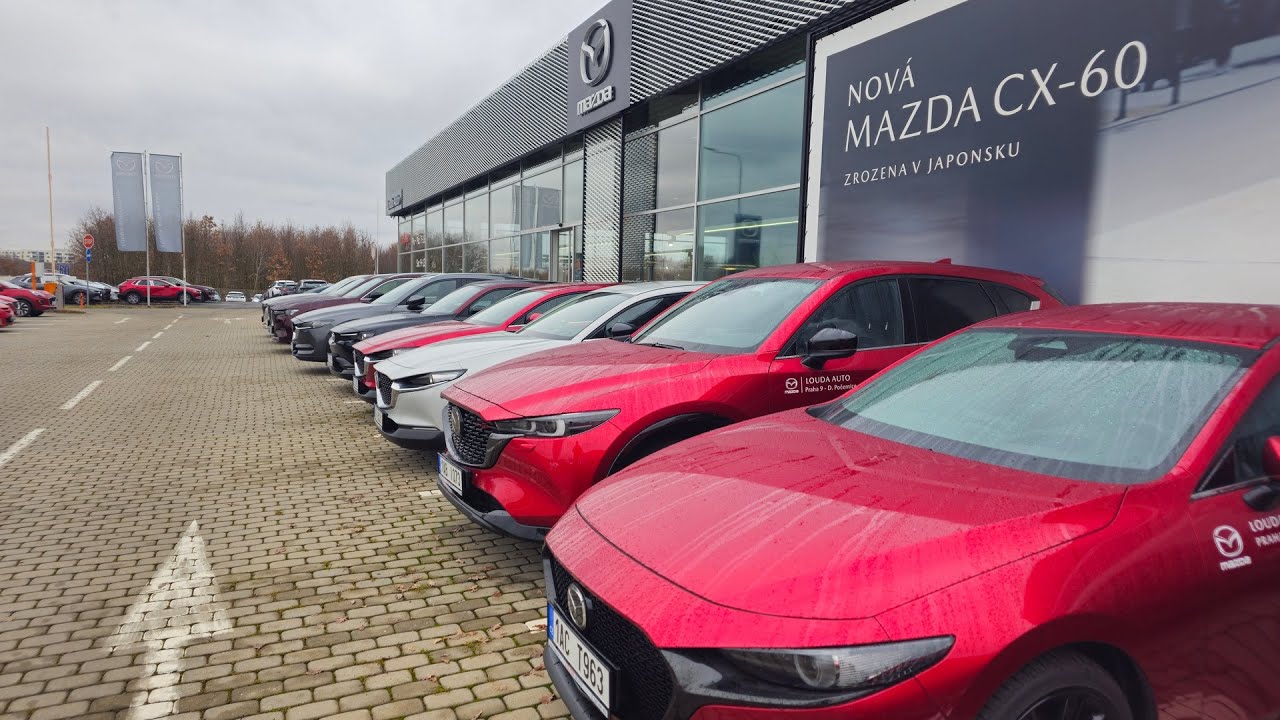 Mazda Декабрь 2024 (CX-60, CX-5, 3, 6, CX-30) - цены и модели в Праге, Чехия