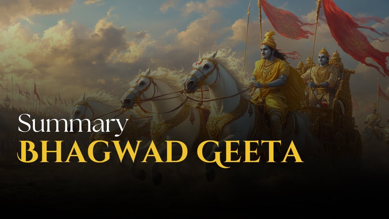 Bhagwad Geeta Saar | Bhagwan Shree Krishn and Arjun Samwad | Mahabharat | Sanatan Sanskar