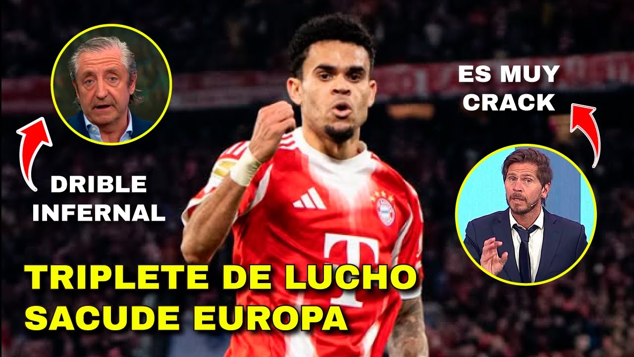 ¡BOMBA! Prensa internacional REACCIONA al triplete de LUCHO DIAZ