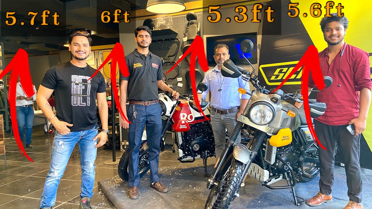 RE SCRAM 411 Seat HEIGHT Test | Will 5.4, 5.8 & 6ft Height WORK ? Yezdi, KTM Adv का अब क्या होगा ?