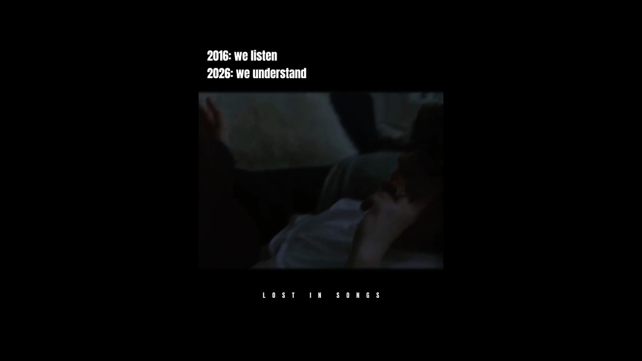 You hear it differently with time.🎧Lost In Songs 