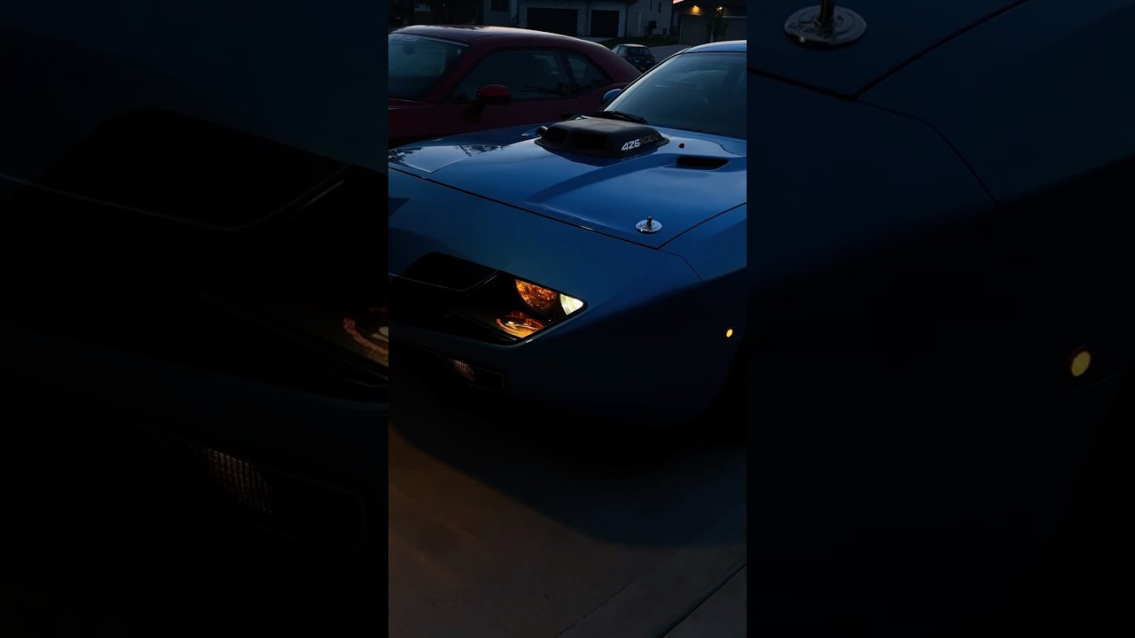 900-сильный Superbird оснащен встроенным радаром!? #superbird #hellcat #carcollection #cartok #ra...