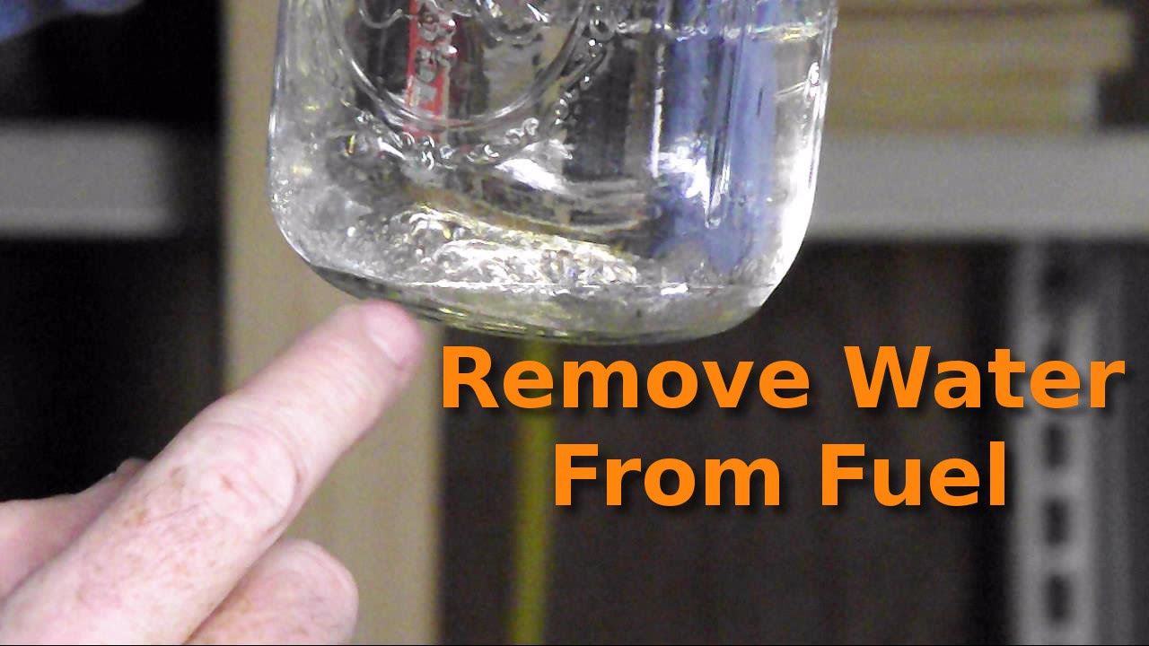 Remove Water From Fuel