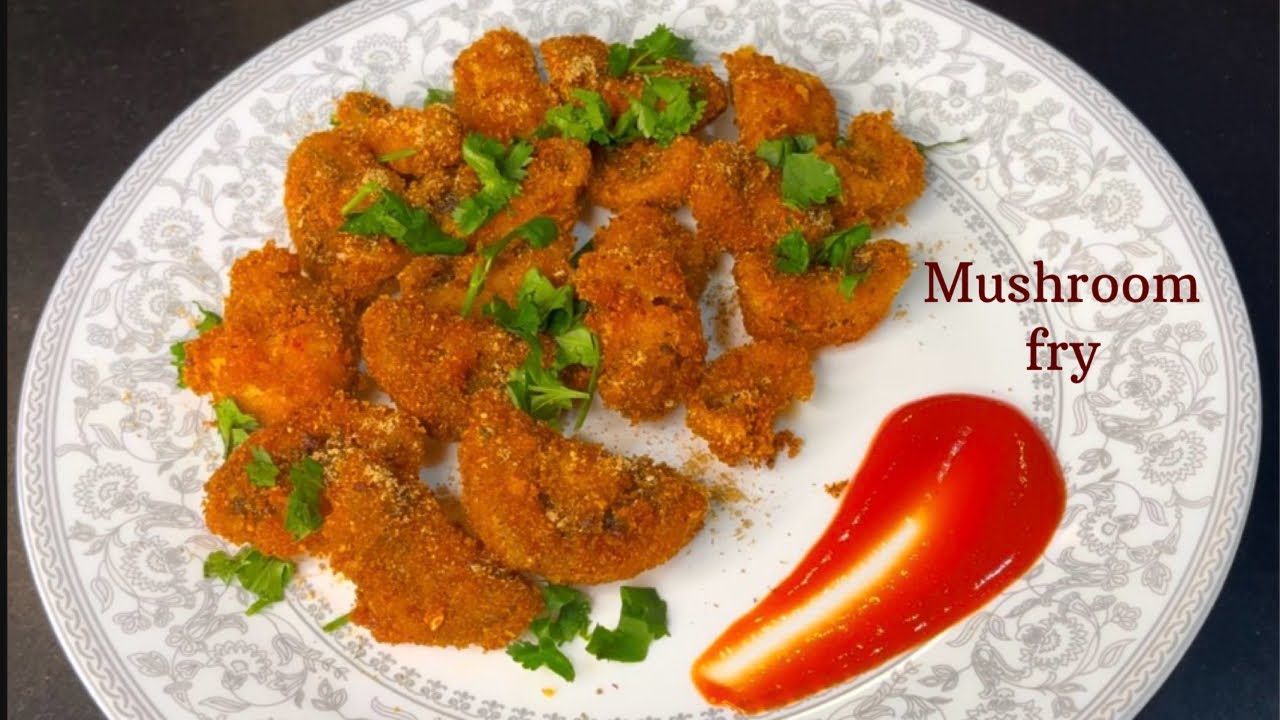 Crispy Mushroom Recipe | Restaurant Style Crispy Mushrooms | Easy Mushroom Snack