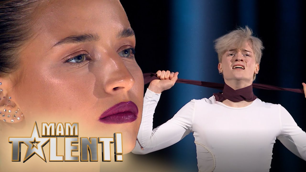 Jakub Stekla w poruszającym solowym tańcu - Wieniawa nie mogła oderwać wzroku! I Mam Talent!