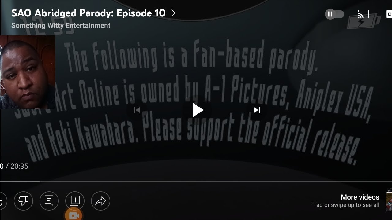 SAO ABRIDGED PARODY: EPISODE 10 REACTION