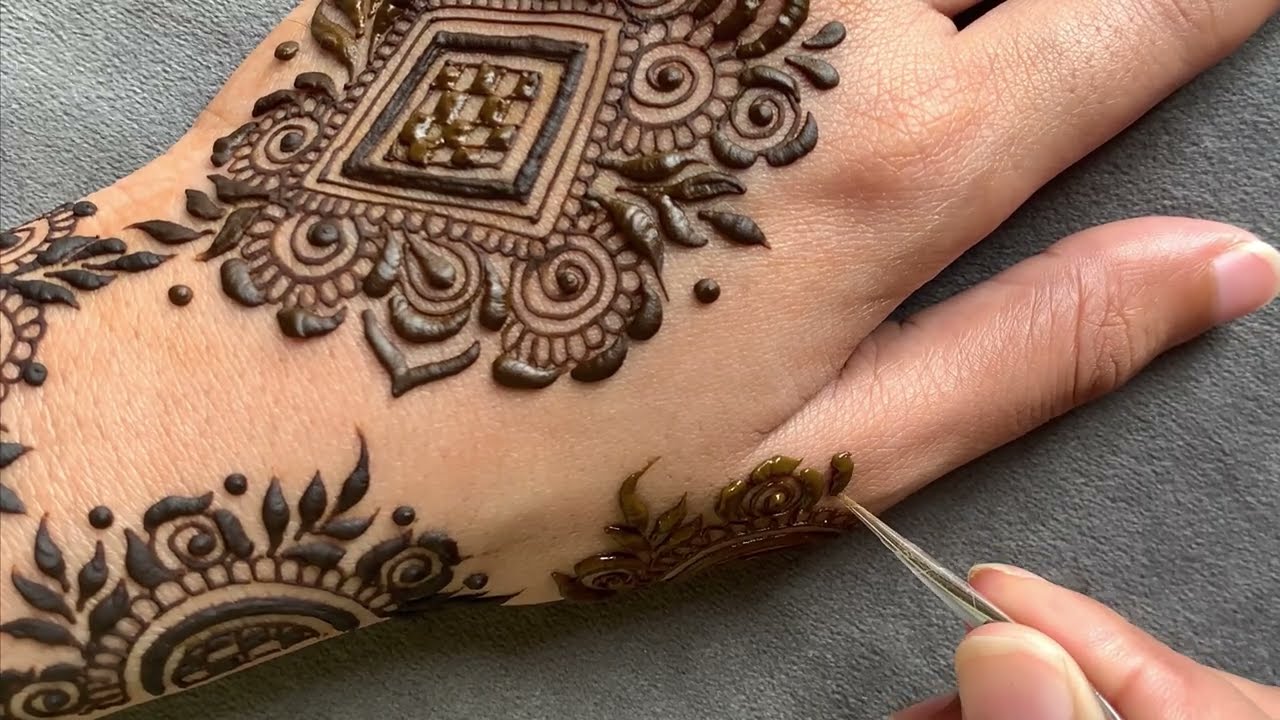 Back Hand mehndi Design 2026 | Simple and Easy Backhand mehndi Design |New Stylish Eid mehndi design
