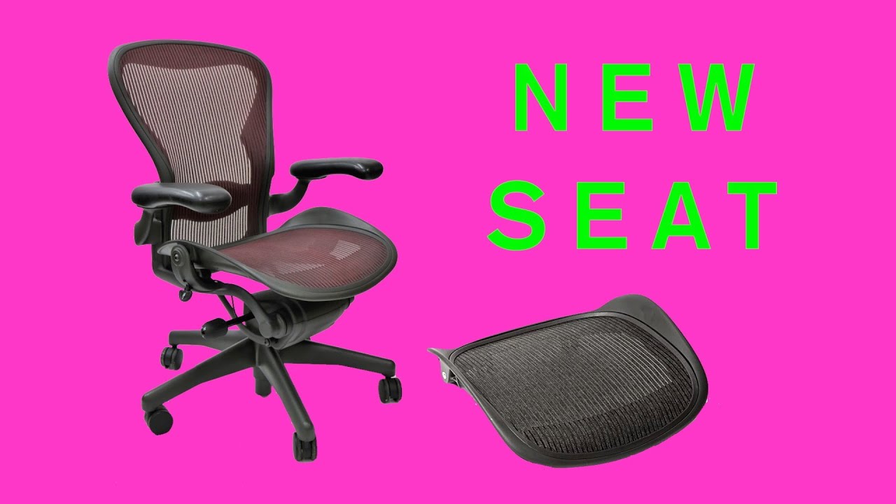 Herman Miller Aeron Chair Seat Repair/Replacement Fix & 