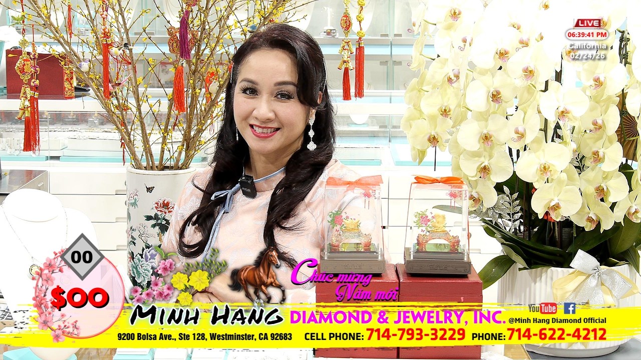 Minh Hằng Diamond & Jewelry - Sale Sale! 80 Sản Phẩm -Tặng Quà Đầu Năm! Live on 2/24/2026 at 6:30pm