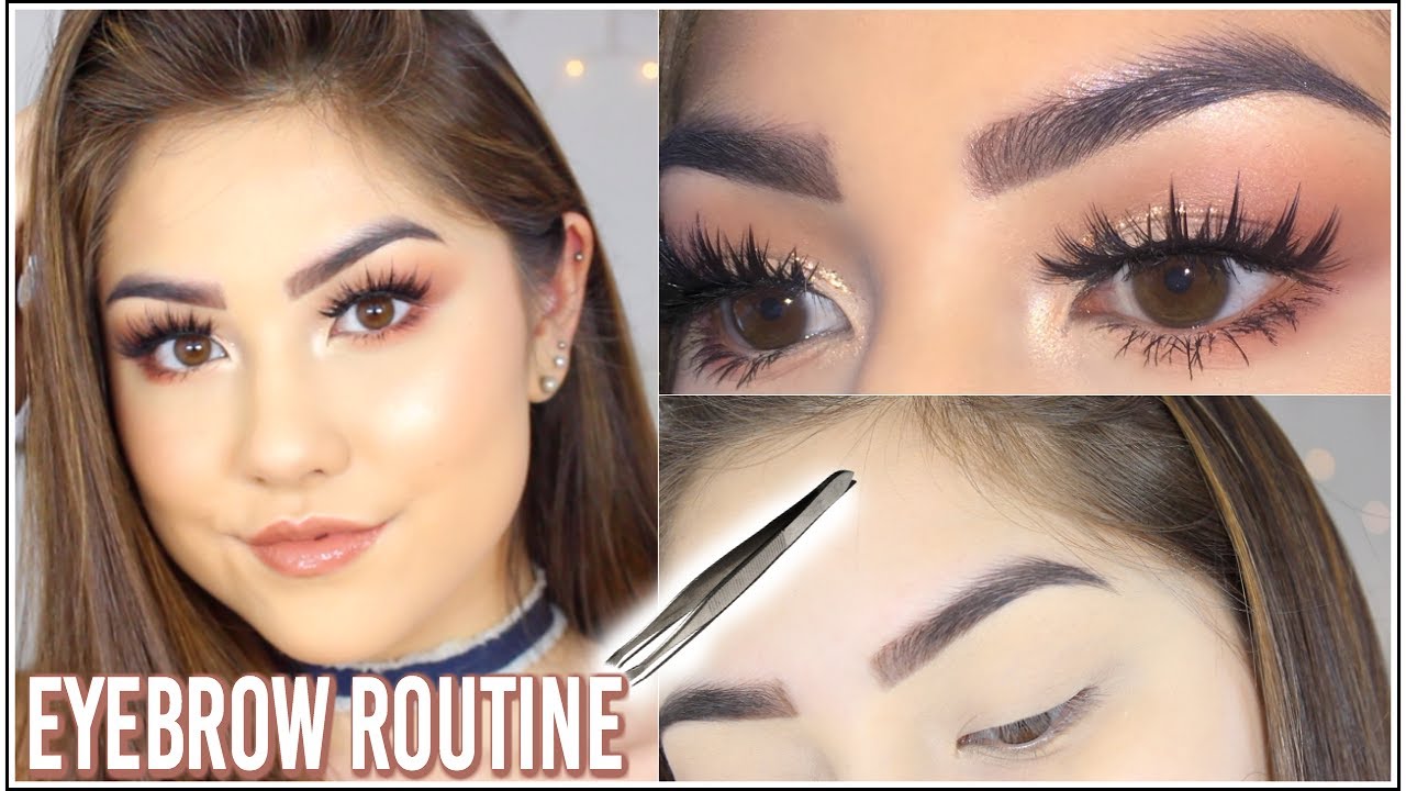 My Eyebrow Routine 2017 ♡ Adyel Juergensen