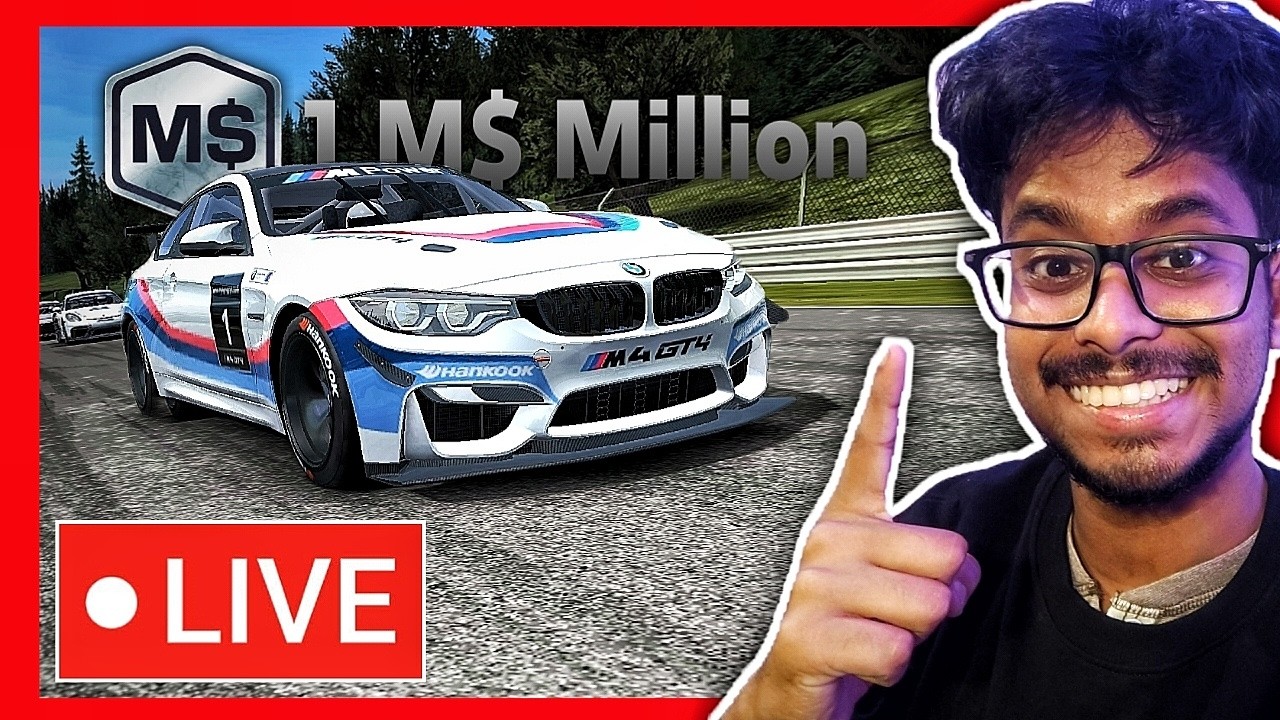 Driving Until I Collect 1,000,000 M$ in Real Racing 3 💲💰🔥🔴LIVE🔴