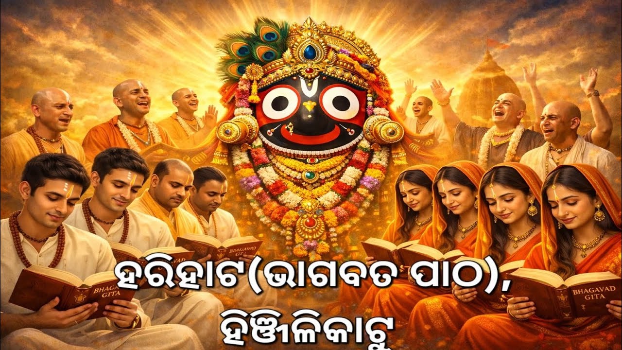 ହରିହାଟ |ଭାଗବତ ପାଠ,ରଙ୍ଗଣୀ ସାହି, ହିଞ୍ଜିଳି କାଟୁ| #ganjamculture #cultureofganjam #ଓଡ଼ିଆ_ଭାଗବତ 