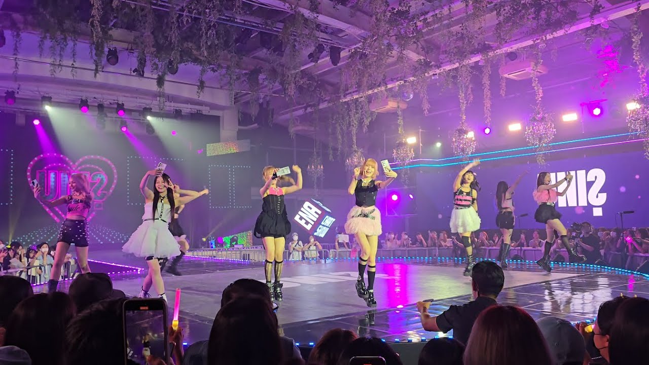 240828 ENA 케이팝업차트쇼 유니스 - Poppin'