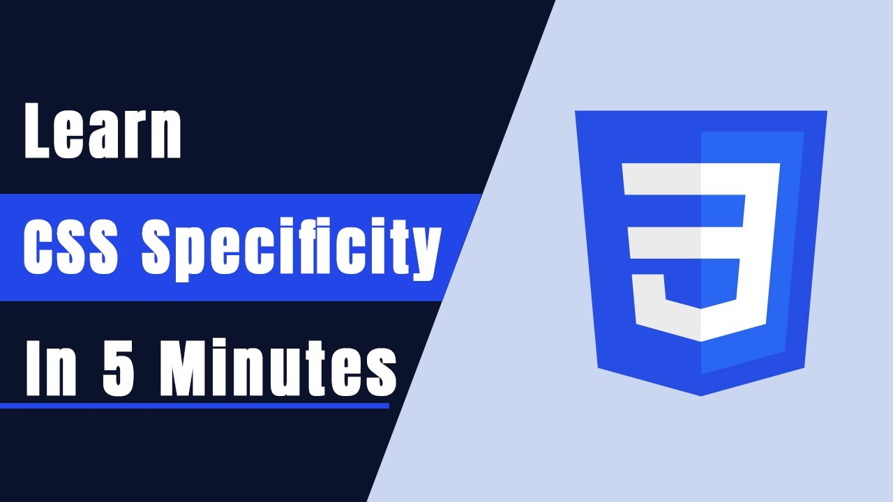 CSS SPECIFICITY: How CSS Specificity Is Calculated