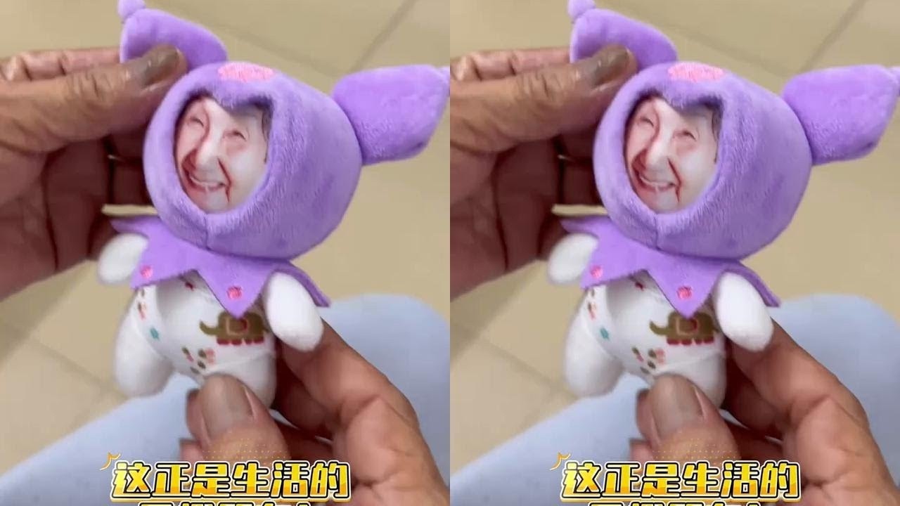 童心不分年龄，时常保有一颗童心，这正是生活的乐趣所在！#给你家宝宝做一个娃娃吧 #diy人脸娃娃 #童心未泯开心最好