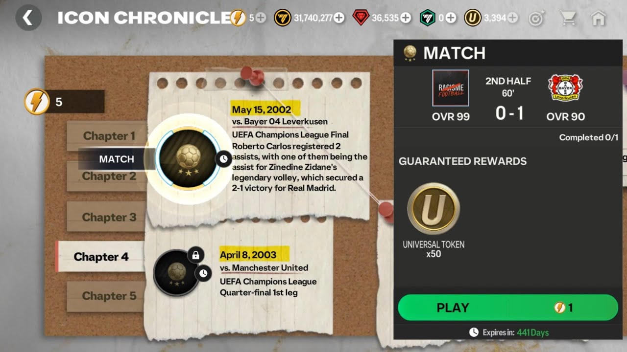 Icon Chronicles Roberto Carlos Chapter 4 Game 1