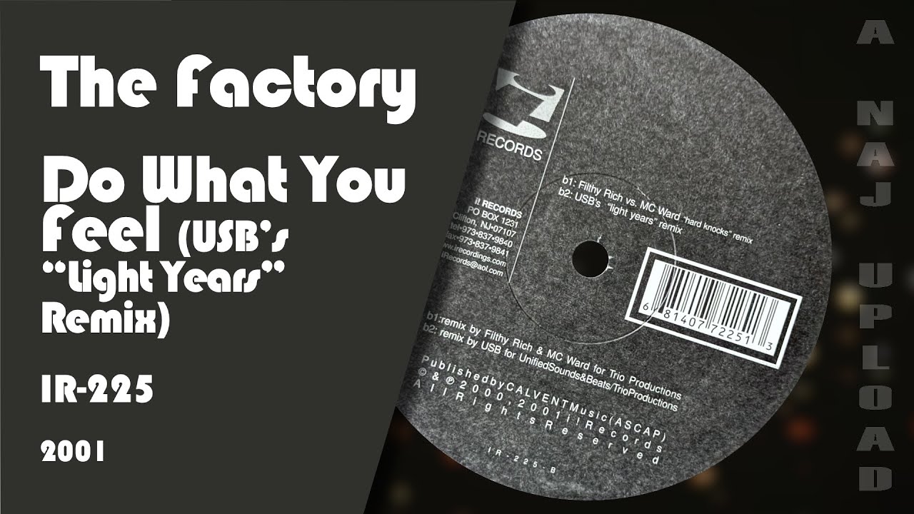 The Factory - Do What You Feel (USB's 