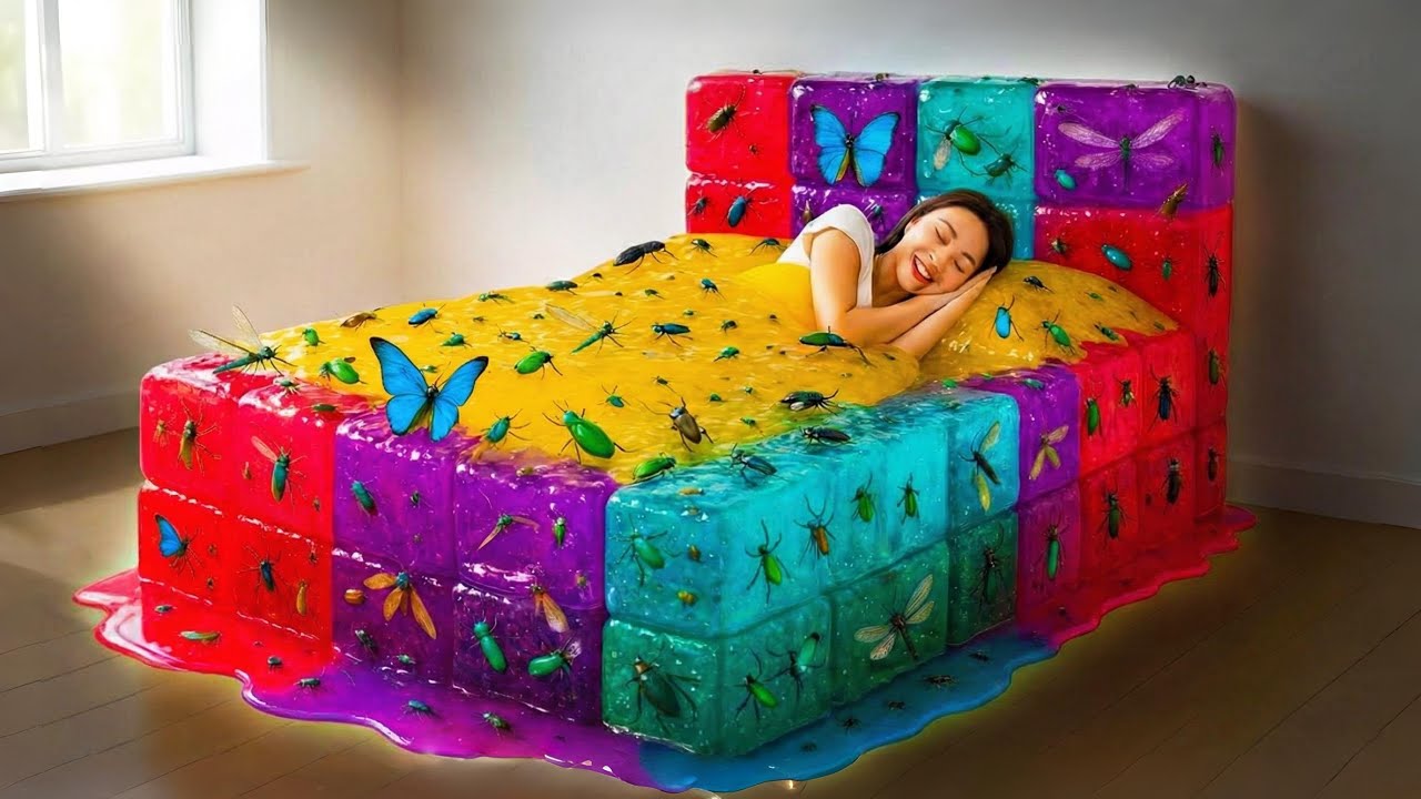 Choose Your Favourite Bed🛁  Oddly Satisfying (AI ASMR)