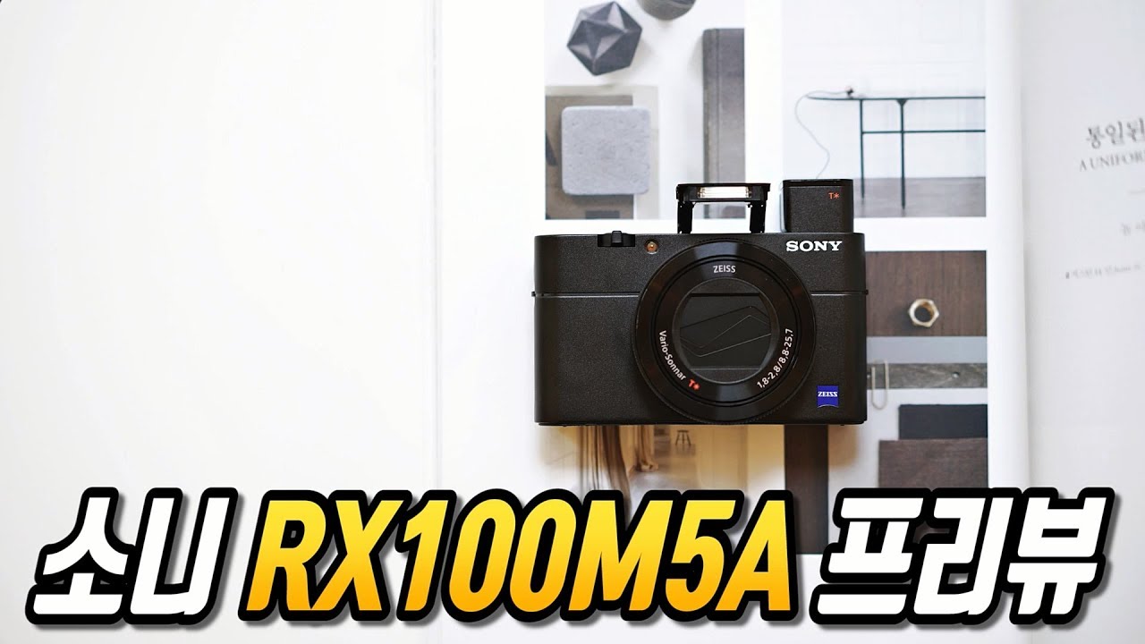 소니 RX100M5A 프리뷰, 작지만 강하다.