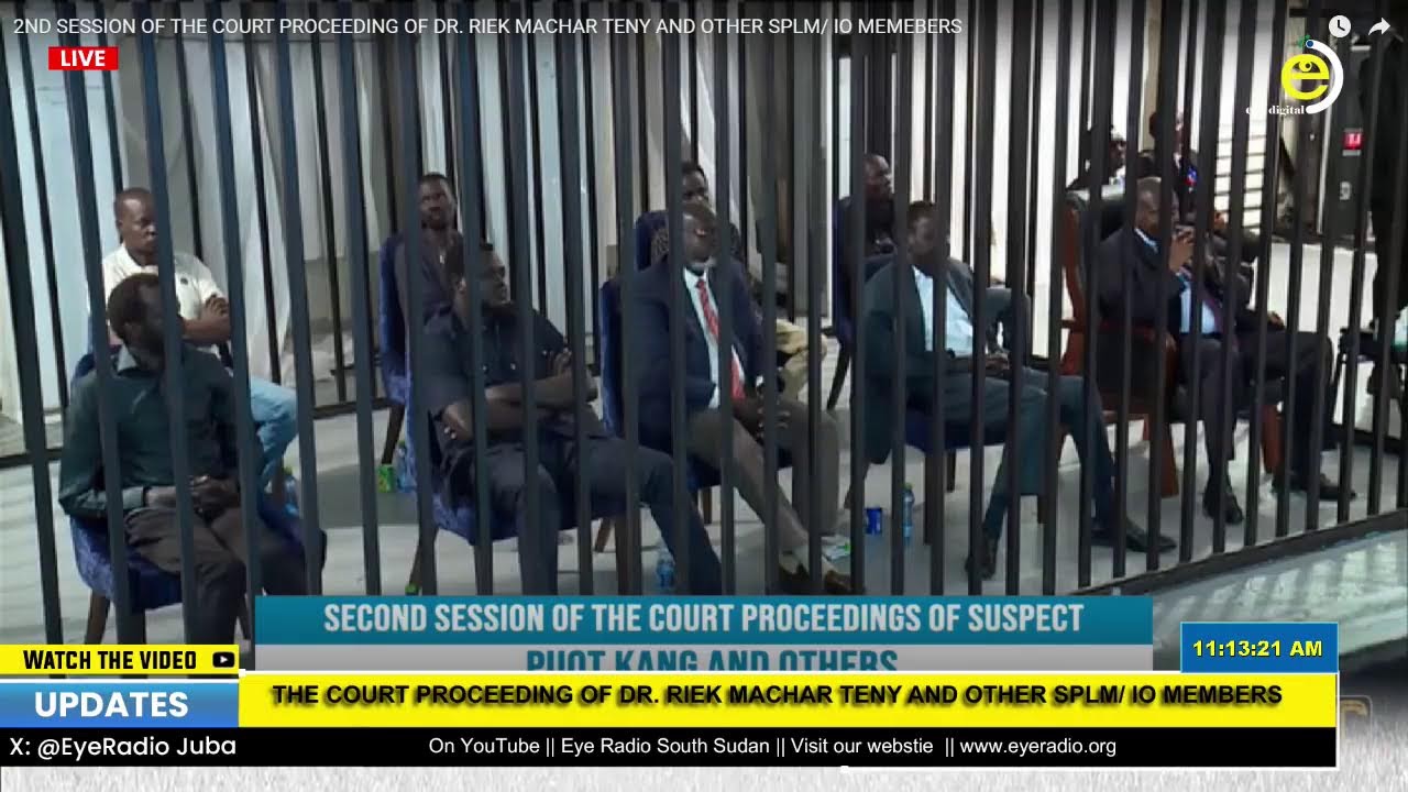 THE COURT PROCEEDING OF DR. RIEK MACHAR TENY AND OTHER SPLM/ IO MEMBERS
