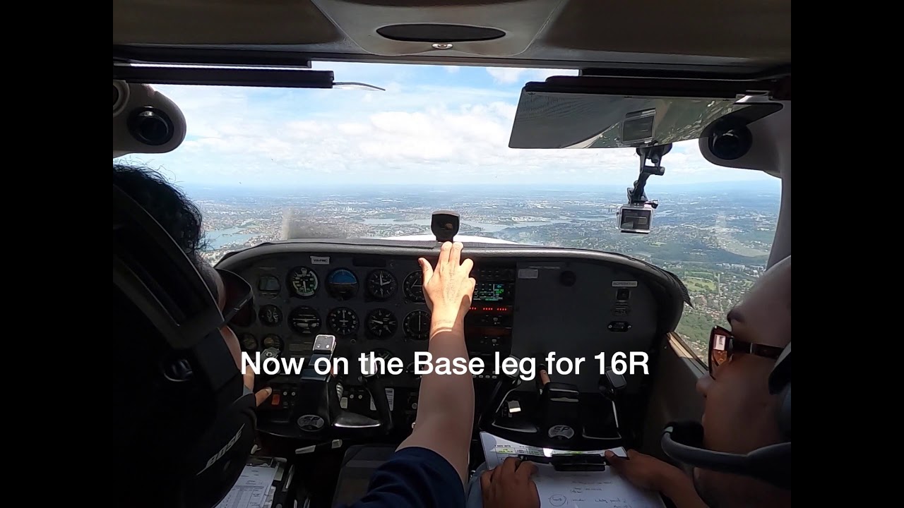 Bankstown to Sydney International in a Cessna