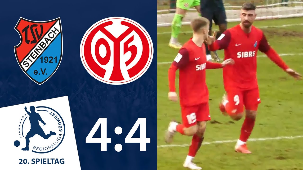 Torfestival in Steinbach | TSV Steinbach Haiger - 1. FSV Mainz 05 II | 20. Spieltag RLSW